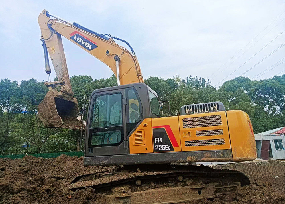 FR225E2 Hydraulic Tracked Second Hand Excavator Used Hydraulic Excavators